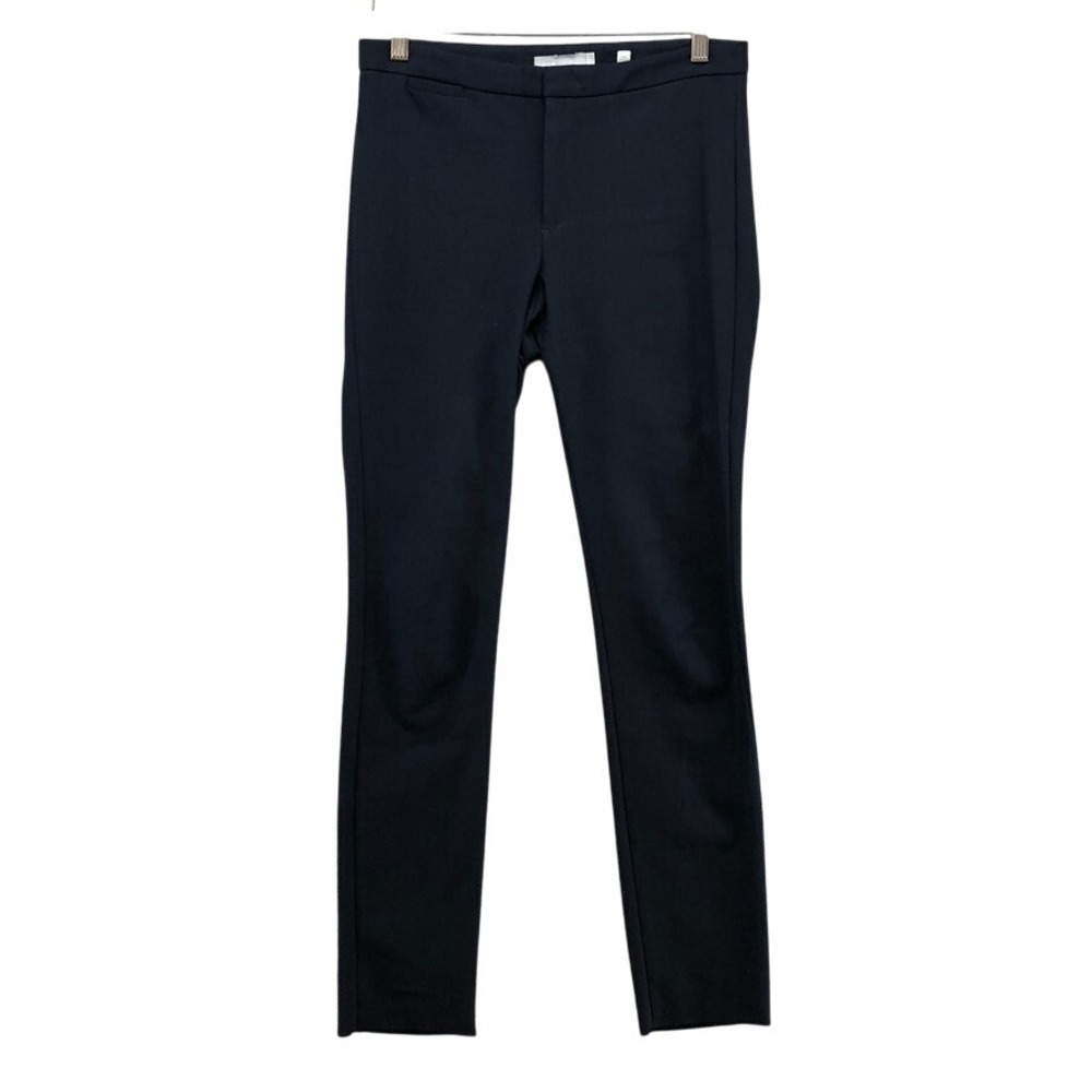 Vince Pants Womens 6 Black Slim Fit Stretch Italian Fabric Career Office Teacher